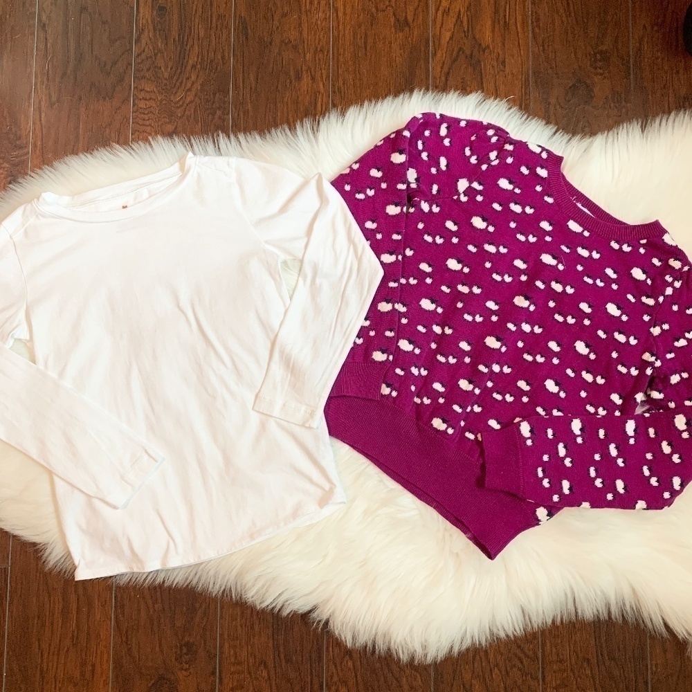 Gymboree Sweater & Crewcuts Long Sleeve